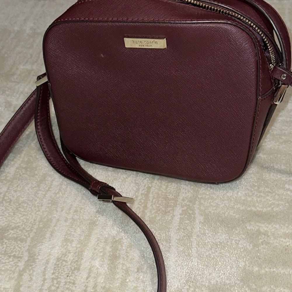 Kate Spade Plum Crossbody Purse - Picture 6 of 12